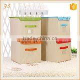 Wholesale in Stock 4 Color Nonwoven Storage Box