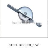 3/4" steel sliding window roller SP-R004