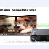 HDMI/AV/VGA /YPBPR Multi-media 3d hologram projetor support 1080P home theater video projector led