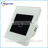 high quailty white color 1gang touch wall wireless switch
