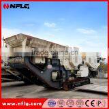 Secondhand mobile jaw crusher station made in 2010