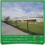 Factory Wholesale Powder Coated Security Welded Mesh Fencing thumbnail-3