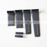 High Quality Silicone Rubber Watchband Wrist Strap Replacement For Fitbit Surge Bracelet Wireless Smartband Wristband Black New thumbnail-2