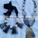 Buffalo Horn Necklace Jewelry Stylish & Fashion Jewelry Necklace Latest New Design Pic in India 2016 for Girls thumbnail-3