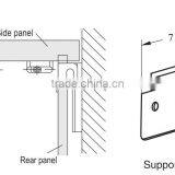 Adjustable Wall Cupboards Kitchen Cabinet Hanger Bracket thumbnail-2