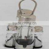 Glass Spice Set With Stand ,glass Spice Set