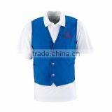 Vest For Supermarket Clerk Work Uniform Vests With Pockets & Front Button thumbnail-4