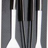 3 Pcs Stainless Steel BBQ Tool Set With Cardboard thumbnail-3