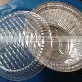 clear plastic lid for tinfoil bowl