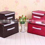 N496 Household Non Woven Box Foldable Storage Box Home Storage Organization thumbnail-3