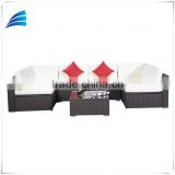 Luxury Outdoor Furniture All Weather Wicker Rattan Patio Sofa Set