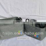 Set of 2 Storage Basket With Embroidery thumbnail-1