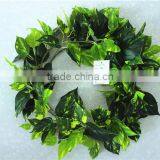 vertical garden wall hanging 240cm Long cheap make fake recycling plastic PE artificial plant EMX10 3001