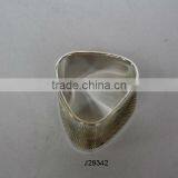 Brass Napkin Ring With Silver Plating thumbnail-1