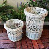 Lucky-weave Wholesale 100%handmade Home Decoration Flower Basket thumbnail-5