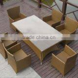 PE Rattan Outdoor Dining Set thumbnail-2