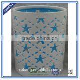 Ceramic Candle Cup Bamboo Shape Candle Holder Wholesale Candle Holder thumbnail-4