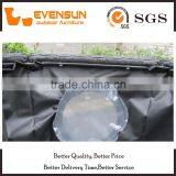 Coffee Table Wicker Fish Tank Living Room Furniture thumbnail-6