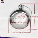 China Supplier Custom Stainless Steel Portable Pocket Travelling Stylish Flagon Wine Flask Wine Bottle Wine Pot thumbnail-2