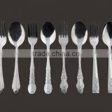 Lastest Design Stainless Steel High Quality Tableware Cutlery Set - Soda Spoon,Spoon,Fork And Sausage Fork