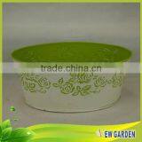 Beautiful Metal Planter / Fancy Flowers Pot in Various Size and Shape thumbnail-3