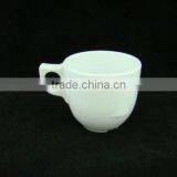 White Melamine Drinking Mug With Handle thumbnail-1