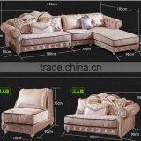 M501Amercian Style Sofa Fabric Velour Fabric Living Room Sofas/sectional Fabric Sofa thumbnail-4