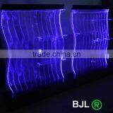 S Shape Lighting Decorative Acrylic Led Water Bubble Showroom Display Shelf thumbnail-5