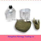 1L Aluminum Army/military Canteen With Cup ad Cover/water Bottle thumbnail-1