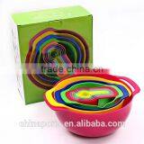 2017 GOOD QUALITY RAINBOW 10PCS MEASURING CUP MEASURING SPOONS thumbnail-1
