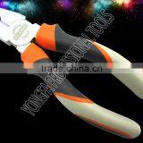 YF2272 Germany Type Drop Forged Cutting Plier With Pearl Nikel Plated thumbnail-2