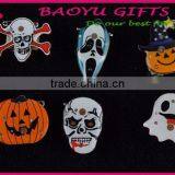 Halloween Badge LED Flicker Badge Pumpkin Ghost Badge thumbnail-2