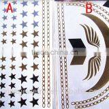 Non-toxic Environmental Kids Star Design Temporary Tattoo Sticker thumbnail-1