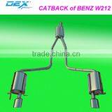 Stainless Steel Tuning Exhaust System for Benz W212 thumbnail-1