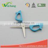 WCSC223 Premium Novelty Wholesale Soft Handle Colorful School Children Plastic Scissors Fish Shape Funny Shape New Handle Design thumbnail-2