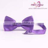 New Design Wholesale Handmade Polyester Ribbon Bow Tie thumbnail-3