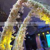 ox Horn Arched Door , Wedding/birthday/party /festival Flowers &wreaths Type Prettly Engraved Door thumbnail-2