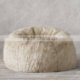 Faux Fur Chair Big Sofa Bed Adult Bean Bag 1 Chair Lounger thumbnail-4