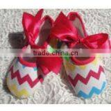 China Product and Low Price Wholesale Soft Chevron Soft Shoes for 0-15months Baby Kids for Summer and Spring thumbnail-5