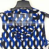 Women Clearance Lots Sleeveless Geometric Pattern Print Fashion Dress thumbnail-4