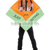 Adult in Jail Costume thumbnail-1