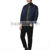 MGOO 2017 New Style Custom Jackets Bomber Long Sleeves Front Pockets Zip Up Mens Jackets Manufacturer thumbnail-5