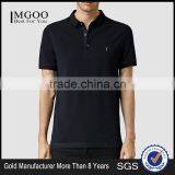 MGOO 2017 New Arrival High End Club Polo Shirts Custom Short Sleeves Polo 100% Cotton Soft Pique Tops thumbnail-1