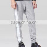 Popular Wholesale Classic Grey and White Men's Paneled Joggers thumbnail-3