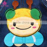 High Qualtiy Kids Clothing Children Denim Overalls Baby Little Bee Fashion Strap Jeans thumbnail-2