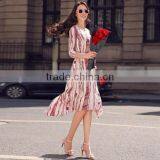 Z&M Women's 2017 New Fashion Dress Silk Dress Dress Dress thumbnail-5