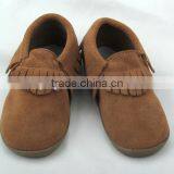 Wholesale Durable Fashion Hard Sole Toddler Baby Handmade Leather Shoes thumbnail-6