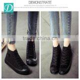 China High Ankle Durable Women Canvas Shoes thumbnail-1