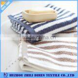 Cheap 100% Cotton Stripe Face Washer Towels thumbnail-2