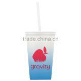 USA Made 20 oz Color Change Tumbler With Straw And Lid - Comes With Your Logo thumbnail-6